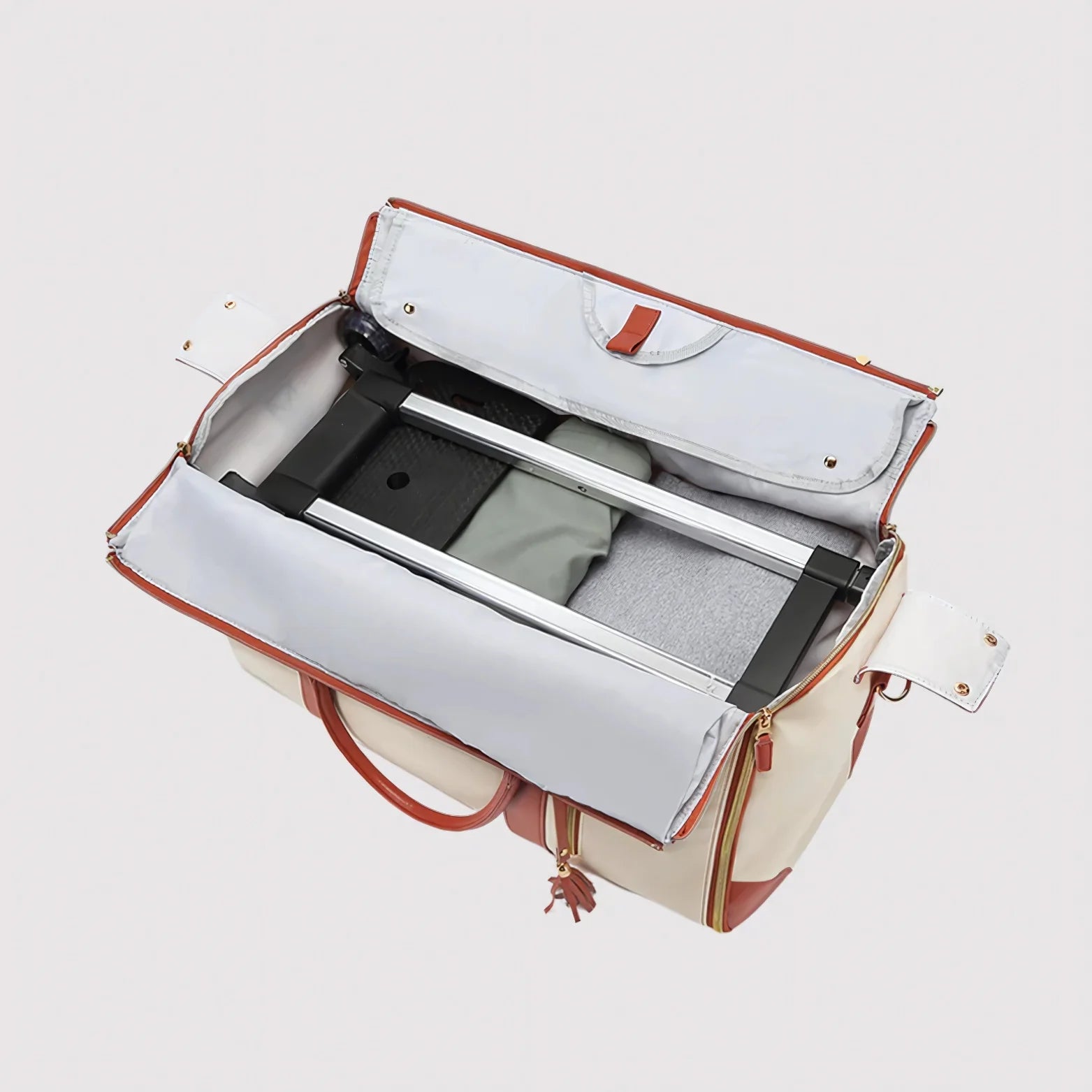 Sac De Voyage tout-en-un - Roulette - Marron Bagera™