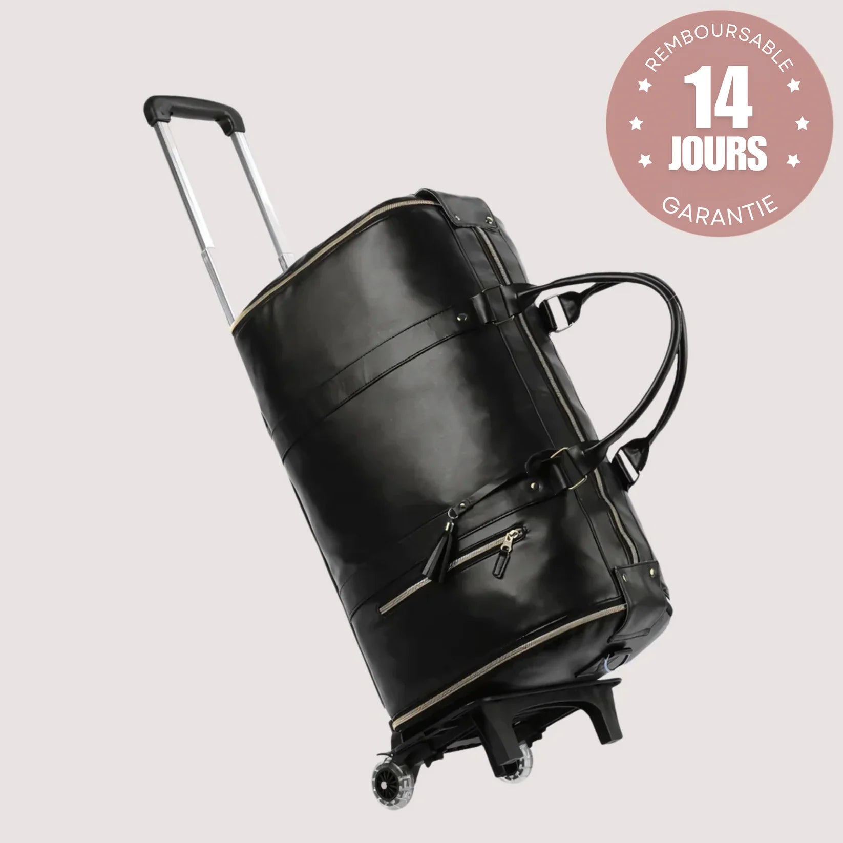 Sac De Voyage tout-en-un - Roulette - Noir Bagera™