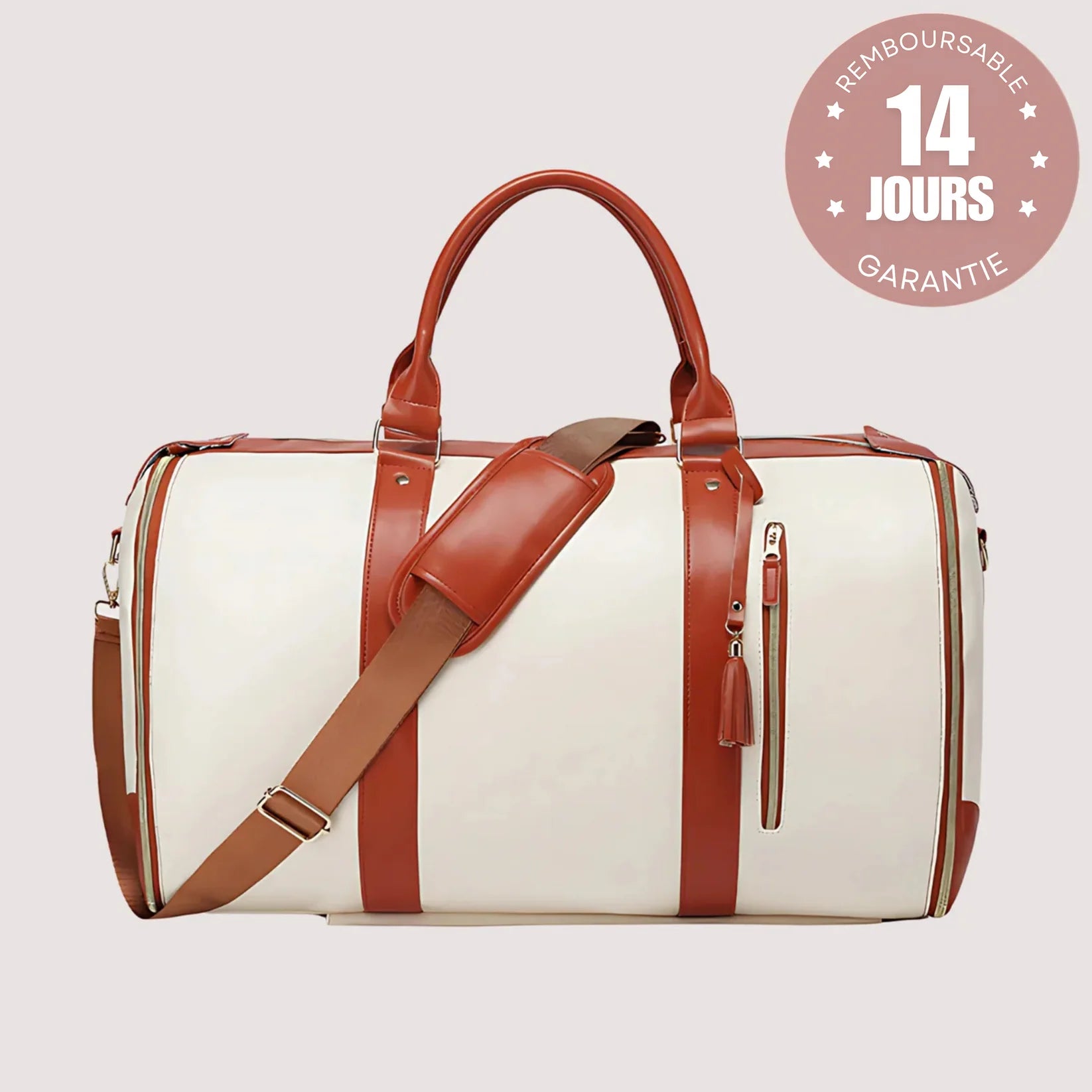Sac De Voyage tout-en-un - Beige Bagera™