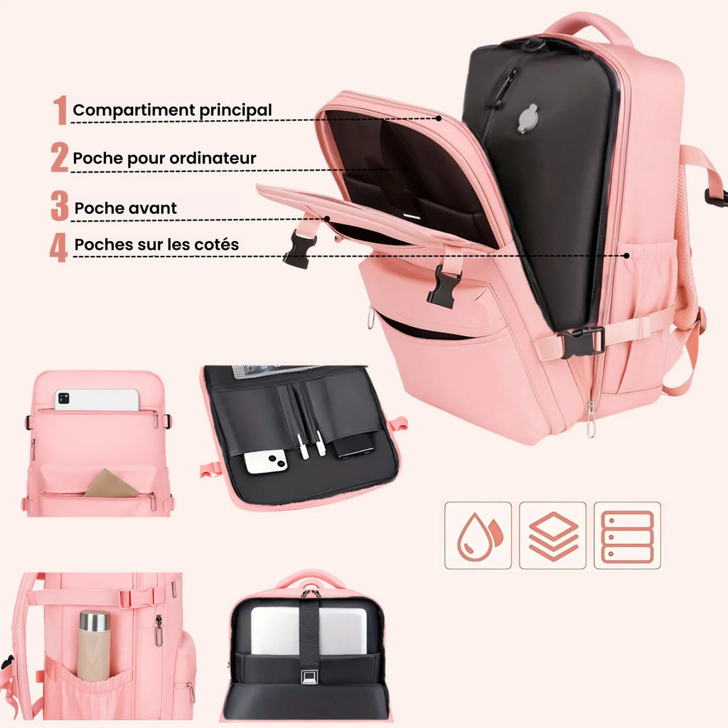 Sac de voyage à compression Rose Bagera™
